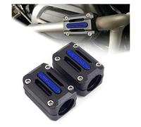 Autoroute Crash Bars pour Goldwing GL 1500 1800 GL1800 2010-2020 22/25/28mm Moto Moteur Crash Bar Protection Pare-Chocs Garde Bloc(Blue)