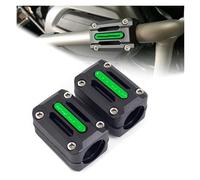 Autoroute Crash Bars pour Goldwing GL 1500 1800 GL1800 2010-2020 22/25/28mm Moto Moteur Crash Bar Protection Pare-Chocs Garde Bloc(Green)