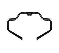 Autoroute Crash Bars pour Moto Softail Breakout Fat Boy Heritage FLSB FXBB FLSL FLDE 2018-2025 Barre De Protection Moteur Noire/chromée Moto Crashbar(Chrome Engne Guard)