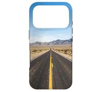 Autoroute du désert Longue Route Droite Vaste Vue Paysage Coque pour iPhone 17 Pro