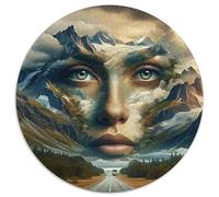 autoroute Puzzle 1000 Pièces Adultes Et Enfants Dès 14 Ans Neige Montagne Pièces Parfaitement Assorties Jeu Éducatif Challenge Toy Détente & Relaxation 1000pcs (67.5x67.5cm)