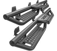 AUTOSAVER88 Marchepieds compatibles avec Dodge Ram 1500 2019-2025, cabine d'équipage de carrosserie, barres Nerf en acier à deux échelles (excl 19-25 1500 Classic)