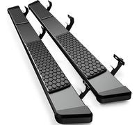 AUTOSAVER88 Marchepieds de 15,2 cm compatibles avec Dodge Ram 2009-2018 1500 (y compris 1500 Classic 2019-2024), Ram 2500/3500 2010-2024, marchepieds latéraux en acier inoxydable avec revêtement en