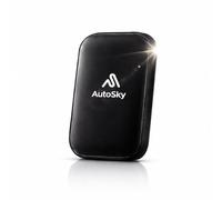 AutoSky AI Box Lite - Adaptateur sans fil CarPlay & Android Auto - Utilisez les applications, le streaming et YouTube directement dans la voiture - Branchez et commencez - Compatible avec les