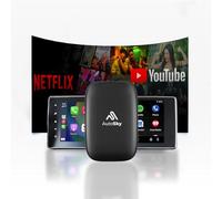AutoSky CarPlay et Android Auto AI Box Lite pour Voitures CarPlay filaires d'usine - Prend en Charge Netflix Youtube et Gmail - Go sans Fil avec Toutes Les fonctionnalités de CarPlay Filaire et