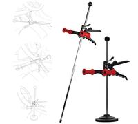 AutoSolo Support Volant Réglable & Presse Pedale de Frein - Kit Abordable pour Alignement DIY Voitures Camions SUV