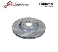 Autostar Germany DISQUE DE FREIN AVANT pour AUDI 1K0615301AD jeu de 2 pièces