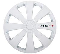 AutoStyle 16'' pouces Enjoliveurs Jeu blanc PP 5076W Cap De Roue Enjoliveur Auto
