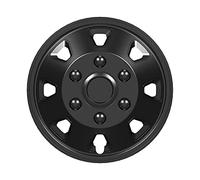 AutoStyle 16'' pouces Enjoliveurs Jeu noir PP 5526B Cap De Roue Enjoliveur Auto