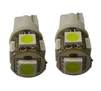 AutoStyle 5Q T-10 Ampoules LED 12V Optique-Xenon Blanc (5050-3 chips)