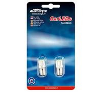 AutoStyle BA9S Ampoules LED 12V Optique-Xenon Blanc