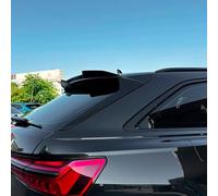 AutoStyle Becquet de toit (Spoiler Cap) compatible avec Audi A6 (C8) Avant S-Line/S6 2018-2024 (ABS Noir Luisant)