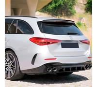 AutoStyle Becquet de toit (Spoiler Cap) compatible avec Mercedes Classe-C W206 Kombi 2021- (ABS Noir Luisant)