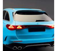 AutoStyle Becquet de toit (Spoiler Cap) compatible avec Mercedes Classe-E W214 Kombi 2024- (ABS Noir Luisant)