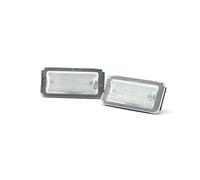 AUTO-STYLE Feux de plaque d'immatriculation LED compatible avec Fiat 500 2007-2015 & 2015-