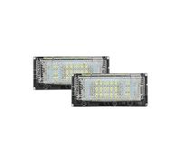 AUTO-STYLE Feux de plaque d'immatriculation LED compatible avec BMW Série 3 E46 Sedan/Touring 1998-2005, Noir