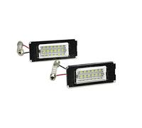 AUTO-STYLE Feux de plaque d'immatriculation LED compatible avec Mini One/Cooper/S/Cabrio/Coupe/Roadster R56/R57/R58/R59 2006-2014