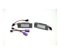 AUTO-STYLE Eclairage des Plaques d'Immatriculation LED compatible avec Mercedes/Nissan divers modèles