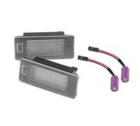 Eclairage des Plaques d'Immatriculation LED compatible avec Skoda Octavia III/Fabia III/Kodiaq/Rapid/Superb III/Yeti