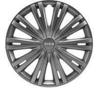 AutoStyle enjoliveurs Giga 16 pouces ABS gunmetal lot de 4 Donkergrijs G