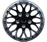 AutoStyle enjoliveurs Missouri 15 pouces ABS noir / chrome lot de 4 Chrome G