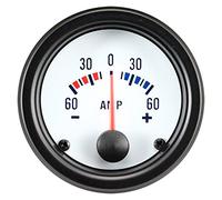 AutoStyle Instrument Performance Blanc Ampèremètre 52mm