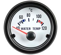 AutoStyle Instrument Performance Blanc Manomètre de Température d'Eau 52mm