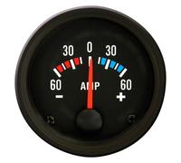 AutoStyle Instrument Performance Noir Ampèremètre 52mm