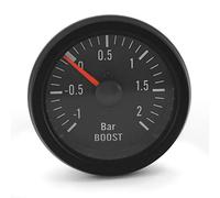 AutoStyle Instrument Performance Noir Manomètre de Pression de Turbo 52mm