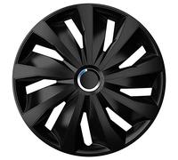 AutoStyle Jeu de 4 enjoliveurs Grip Pro 15-inch Noir