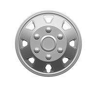 AutoStyle Jeu de 4 enjoliveurs Itah 16-inch Argent (sphère)