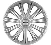 AutoStyle Jeu de 4 enjoliveurs Nero 16-inch Argent