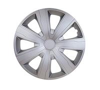 AutoStyle Jeu de 4 enjoliveurs Tenzo 14-inch Argent