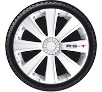 Accessoires de sports motorisés Autostyle Ensemble d'enjoliveurs - 15 pouces - RS-T Blanc