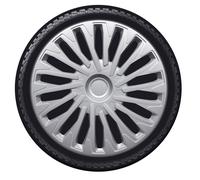 AUTO-STYLE Jeu d'enjoliveurs Soho 15-inch argent