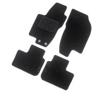 AutoStyle Set de Tapis de Sol Compatible avec Citroën Jumpy/Peugeot Expert/Toyota Proace 2016- & Opel Vivaro 2019- & Fiat Scudo 2022- (Seulement Avant) (siège/Banquette + Clips Rond)