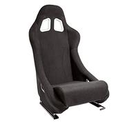 AutoStyle Siège baquet 'BH' - Noir - Dossier fixe - incl. glissières