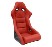 AutoStyle Siège baquet 'BS1' - Simili Cuir Rouge