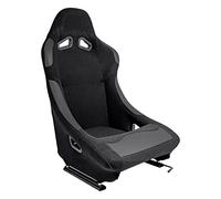 AutoStyle Siège baquet 'BW' - Noir - Dossier fixe - in lissières