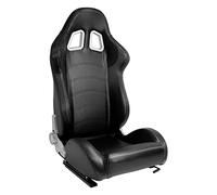 AutoStyle Siège baquet 'DS' - Look-Carboné Simili Cuir