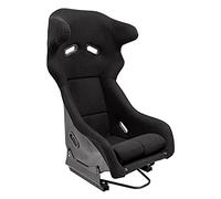 AutoStyle Siège baquet 'FS' - Noir | Dossier fixe en polyester - in lissières