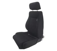 AUTO-STYLE Siège baquet 'Retro II' - Noir - Dossier réglable - incl. glissières