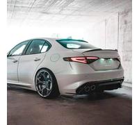 AutoStyle Spoiler arrière compatible avec Alfa Romeo Giulia (952) 2015- (ABS Noir Luisant)