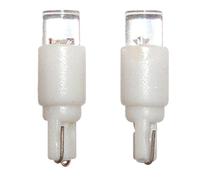 AutoStyle T-5 Ampoules d'Instrument LED 12V Blanc, set de 2 pièces
