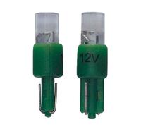 AutoStyle T-5 Ampoules d'Instrument LED 12V Vert, set de 2 pièces