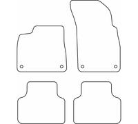 AutoStyle TM AU557 Jeu de tapis de sol