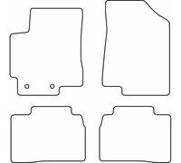 AutoStyle TM AU558V Jeu de tapis de sol