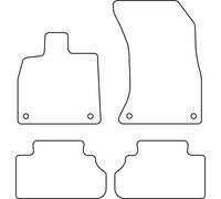 AutoStyle TM AU559 Jeu de tapis de sol