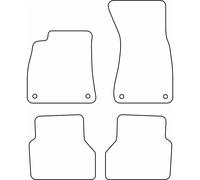 AutoStyle TM AU560 Jeu de tapis de sol