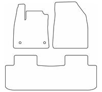 AutoStyle TM MG510V Ensemble de tapis de sol
